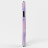 Coques Case-Mate iPhone Abstrait Pastel Blush Rose et Bleu (Dos/Droite)