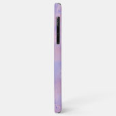 Coques Case-Mate iPhone Abstrait Pastel Blush Rose et Bleu (Dos/Gauche)
