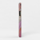 Coques Case-Mate iPhone Abstrait Pastel Floral (Dos/Droite)