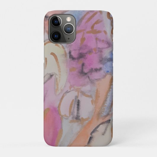 Coques Case-Mate iPhone Abstrait Pastel Floral (Dos)