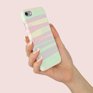 Case-Mate iPhone Case Abstrait Pastel Rose Vert Jaune