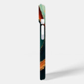 Coques Case-Mate iPhone Abstrait peint à l'huile épaisse impasto (Verso / Gauche)