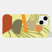 Coques Case-Mate iPhone Abstrait plaisir botanique (Verso (horizontal))