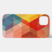 Coques Case-Mate iPhone Abstrait polygone (Verso (horizontal))