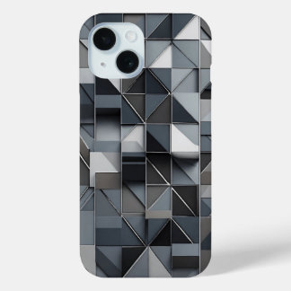 Coque Pour iPhone 15 Abstrait Premium