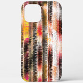 Coques Case-Mate iPhone Abstrait rayé de papier découpé (Verso)