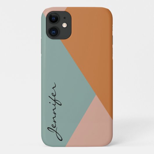 Coques Case-Mate iPhone Abstrait Rétro Moderne (Dos)