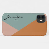 Coques Case-Mate iPhone Abstrait Rétro Moderne (Dos (Horizontal))