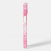 Coques Case-Mate iPhone Abstrait rose moderne personnalisé (Verso / Droite)