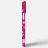 Coques Case-Mate iPhone Abstrait rose Nom personnalisé Fun Moderne (Verso / Droite)