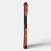 Coques Case-Mate iPhone abstrait rouge et orange (Verso / Droite)