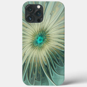 Case-Mate iPhone Case Abstrait Sage Green Imaginaire Fleur Fractal Art