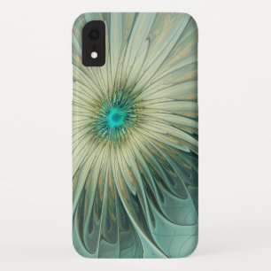 Case-Mate iPhone Case Abstrait Sage Green Imaginaire Fleur Fractal Art