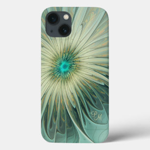 Case-Mate iPhone Case Abstrait Sage Vert Imaginaire Fleur Fractale perso