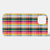 Coques Case-Mate iPhone Abstrait Scottish Plaid (Verso (horizontal))