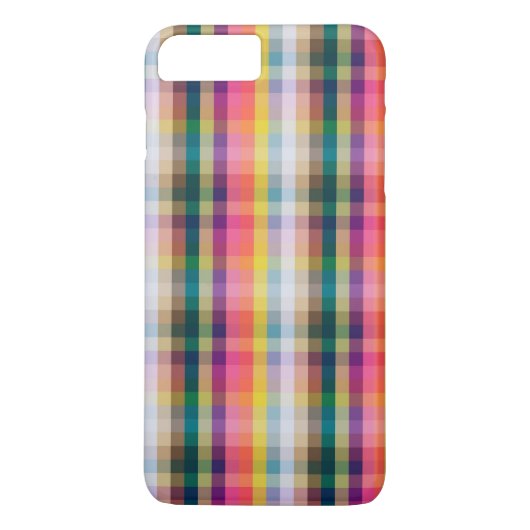 Coques Case-Mate iPhone Abstrait Scottish Plaid (Dos)