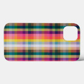 Coques Case-Mate iPhone Abstrait Scottish Plaid (Verso (horizontal))