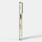 Coques Case-Mate iPhone Abstrait tourbillon iPhone16 coque- design en marb (Verso / Droite)