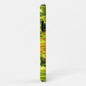 Coques Case-Mate iPhone Abstrait tournesol rétro funky, géométrie effrayée (Dos/Droite)