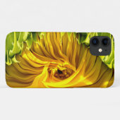Coques Case-Mate iPhone Abstrait tournesol rétro funky, géométrie effrayée (Dos (Horizontal))