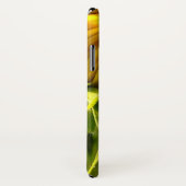 Coques Case-Mate iPhone Abstrait tournesol rétro funky, géométrie effrayée (Dos/Droite)