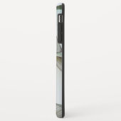 Coques Case-Mate iPhone Abstrait Turquoise Brown Gold Elegance (Dos/Gauche)