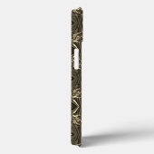 Coques Case-Mate iPhone Abstrait Twirl Pinched Half Brick / Sepia (Verso / Droite)