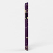 Coques Case-Mate iPhone Abstrait Violet Fractal Spikes (Dos/Droite)