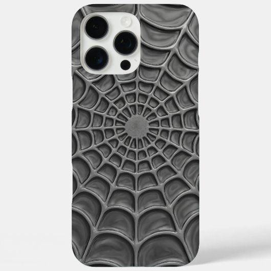 Coques Case-Mate iPhone Abstrait Web de spirale radiante (Verso)