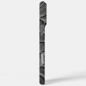 Coques Case-Mate iPhone Abstrait Web de spirale radiante (Verso / Droite)