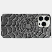 Coques Case-Mate iPhone Abstrait Web de spirale radiante (Verso (horizontal))