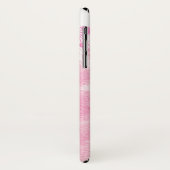 Coques Case-Mate iPhone Abstraite aquarelle éclaboussure corail rose récif (Dos/Gauche)