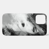 Coques Case-Mate iPhone Abstraite belle femme. illustration de mode. ac (Verso (horizontal))