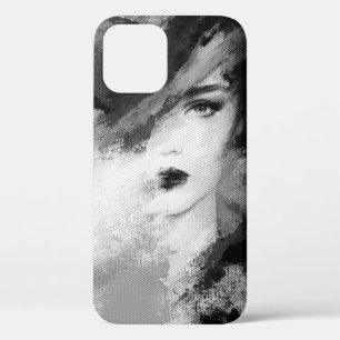 Case-Mate iPhone Case Abstraite belle femme. illustration de mode. ac