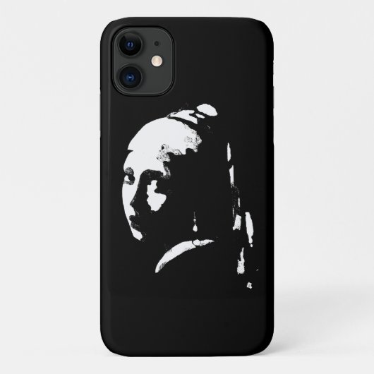 Coques Case-Mate iPhone Abstraite fille avec oreille perle (Dos)