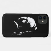 Coques Case-Mate iPhone Abstraite fille avec oreille perle (Dos (Horizontal))
