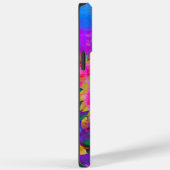 Coques Case-Mate iPhone Abstraits champs de tournesol rose fleuri rose rét (Verso / Droite)