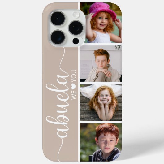 Coques Case-Mate iPhone Abuela 4 Photo (Verso)
