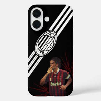 Coques iPhone 16 Ac Milan Phone Cover