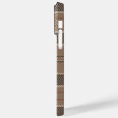 Coques Case-Mate iPhone Academia Taupe Tartan (Verso / Gauche)