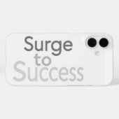 Coques Case-Mate iPhone Accélérer au succès (Verso (horizontal))