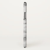 Coques Case-Mate iPhone Accents gris marbre clair (Dos/Droite)