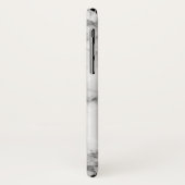 Coques Case-Mate iPhone Accents gris marbre clair (Dos/Gauche)