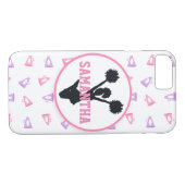 Coques Case-Mate iPhone Acclamation rose et pourpre de mégaphones (Dos (Horizontal))