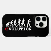 Coques Case-Mate iPhone Accro au smartphone évolution drôle (Verso (horizontal))