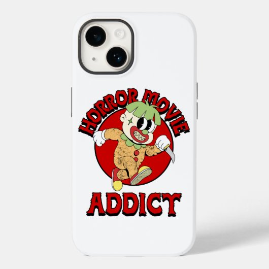 Coques Case-Mate iPhone Accro aux films d'horreur (Verso)