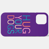 Coques Case-Mate iPhone Accrochez vos chiens (Verso (horizontal))