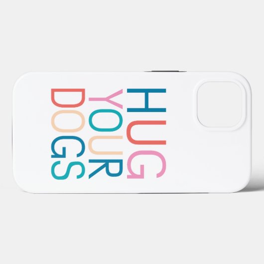 Coques Case-Mate iPhone Accrochez vos chiens (Verso (horizontal))