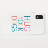 Coques Case-Mate iPhone Accrochez vos chiens (Dos (Horizontal))