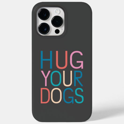 Coques Case-Mate iPhone Accrochez vos chiens (Verso)